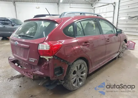 2016 Subaru Impreza 2.0I Sport Premium from USA, damaged, VIN JF1GPAP67G8300520